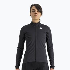 Kurtka rowerowa damska Sportful Neo Softshell. Czarne kurtki damskie SPORTFUL, l, bez wzorów, z softshellu, bez kaptura. Za 309.99 zł.