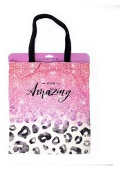 Tri-Coastal Design Shopper bag w kolorze różowym - 40 x 37 cm rozmiar: onesize. Różowe shopper bag Tri-Coastal Design, bez wzorów, z materiału, bez dodatków. Za 26.44 zł.
