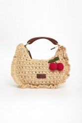 Torebka damska pleciona z rafii TWINSET. Torebki klasyczne damskie Twinset Milano, bez dodatków. Za 1,079.00 zł.