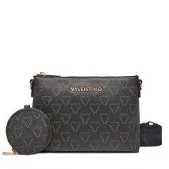 Torebka Valentino. Brązowe listonoszki damskie Valentino, bez wzorów, bez dodatków. Za 449.99 zł.