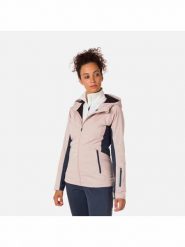 Kurtka do narciarstwa biegowego damska ROSSIGNOL W Softshell Hoodie Jkt różowa. Czerwone kurtki sportowe damskie Rossignol, na zimę, l, bez wzorów, z materiału, z kapturem. Za 735.00 zł.