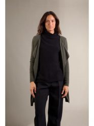 Perfect Cashmere Kaszmirowy kardigan "Abigail" w kolorze khaki rozmiar: M. Brązowe kardigany damskie Perfect Cashmere, m, bez wzorów, z kaszmiru. Za 478.99 zł.