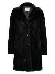 Gerry Weber Płaszcz pluszowy w kolorze czarnym rozmiar: 42. Czarne płaszcze damskie Gerry Weber, bez wzorów, bez kaptura. Za 245.38 zł.