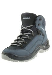 Buty trekkingowe damskie Lowa Renegade Mid Gtx. Niebieskie obuwie trekkingowe damskie Lowa, z materiału, za kostkę, bez zapięcia. Za 1,059.99 zł.