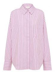 LeGer Koszula "Farine" w kolorze jasnoróżowym rozmiar: 40. Różowe koszule damskie LeGer, bez wzorów, z bawełny, bez kołnierzyka, bez ramiączek. Za 144.24 zł.