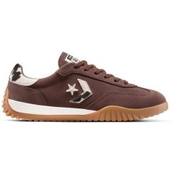 Buty sportowe Converse Run Star Trainer Suede. Brązowe obuwie sportowe damskie Converse, z zamszu, na fitness i siłownię. Za 590.00 zł.
