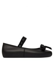 Melissa Baleriny Sophie Crush Ad 37836 Czarny. Czarne balerinki damskie Melissa, bez wzorów, z tworzywa sztucznego. Za 358.99 zł.