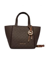 MICHAEL Michael Kors Torebka 30R6G9JT9B Brązowy. Brązowe shopper bag MICHAEL Michael Kors, ze skóry, bez dodatków. Za 1,299.00 zł.