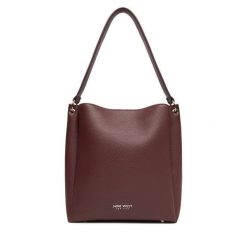 Torebka Nine West. Brązowe torebki klasyczne damskie Nine West, bez dodatków. Za 229.99 zł.