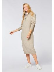 Polo Sylt Sukienka dzianinowa w kolorze beżowym rozmiar: XL. Brązowe sukienki damskie Polo Sylt, bez wzorów, z dzianiny, bez ramiączek. Za 193.24 zł.