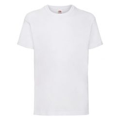 T-shirt Fruit Of The Loom Valueweight Child White. Czarne t-shirty damskie Fruit of the Loom, bez wzorów, z bawełny, bez kołnierzyka. Za 143.99 zł.