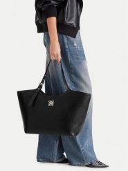 Nine West Torebka CEO-PEARL LINE-LDA9339 Czarny. Czarne shopper bag Nine West, bez wzorów, bez dodatków. Za 259.99 zł.