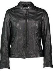 7eleven Skórzana kurtka "Susa" w kolorze czarnym rozmiar: 40. Czarne kurtki damskie 7eleven, bez wzorów, z materiału, bez kaptura. Za 434.99 zł.