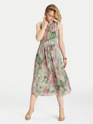 Swing Sukienka koktajlowa 5AK11700 Kolorowy Regular Fit. Sukienki damskie Swing, bez wzorów, z syntetyku, wizytowe, bez ramiączek. Za 879.99 zł.