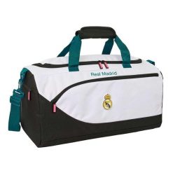 Oficjalna torba sportowa Realu Madryt 2026-27. Niebieskie torby sportowe REAL MADRID, bez wzorów, z materiału. Za 220.00 zł.