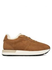 HUGO Sneakersy Kiria 50552652 Brązowy. Brązowe obuwie sportowe damskie Hugo, ze skóry, bez zapięcia. Za 799.99 zł.