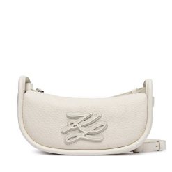 Torebka KARL LAGERFELD. Białe torebki klasyczne damskie KARL LAGERFELD, bez dodatków. Za 999.99 zł.