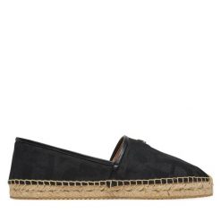 Espadryle Aigner. Czarne espadryle damskie Aigner, bez wzorów, bez obcasa. Za 829.99 zł.