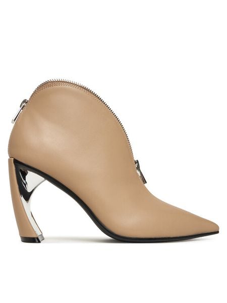 United Nude Botki Zuma Stacy Hi 1094693216 Beżowy. Brązowe botki damskie United Nude, ze skóry, bez obcasa, na słupku, bez zapięcia. Za 1,659.00 zł.