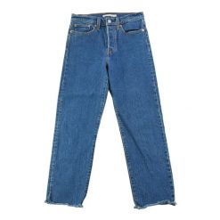 Levi Strauss damskie jeansy Wedgie Straight. Niebieskie jeansy damskie Levi's. Za 170.36 zł.