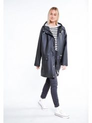 Schmuddelwedda Parka przeciwdeszczowa w kolorze czarnym rozmiar: XL/XXL. Czarne parki damskie Schmuddelwedda, s, bez kaptura. Za 250.35 zł.