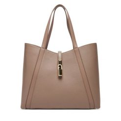 Torebka Furla. Brązowe torebki klasyczne damskie Furla, bez dodatków. Za 1,509.00 zł.