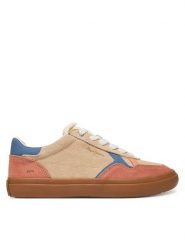 Pepe Jeans Sneakersy Travis City W PLS31592 Beżowy. Brązowe obuwie sportowe damskie Pepe Jeans, z jeansu, bez zapięcia. Za 189.99 zł.