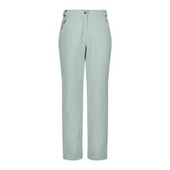 Damskie spodnie narciarskie stretch CMP Clima Protect. Zielone spodnie sportowe damskie CMP, bez wzorów, z materiału, narciarskie. Za 538.10 zł.