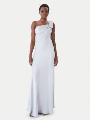 Eleh Sukienka wieczorowa SS260382 Błękitny Slim Fit. Niebieskie sukienki damskie Eleh, bez wzorów, z syntetyku, wizytowe, bez ramiączek. Za 833.99 zł.