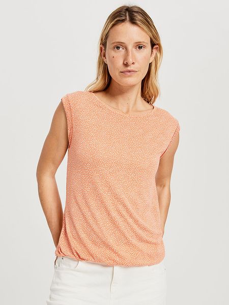 Someday Bluzka "Strolchi" w kolorze pomarańczowym rozmiar: 40. Pomarańczowe bluzki damskie someday., bez wzorów, z wiskozy, bez kołnierzyka, bez ramiączek. Za 37.38 zł.
