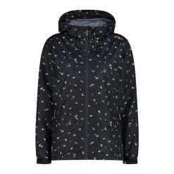 Damska kurtka wodoodporna CMP. Szare kurtki damskie CMP, bez wzorów, bez kaptura. Za 403.50 zł.