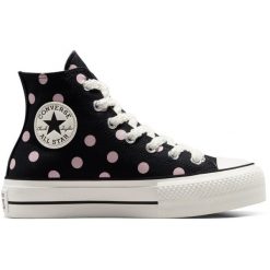 Sneakers Converse Chuck Taylor As Lift. Czarne obuwie sportowe damskie Converse, bez zapięcia, na fitness i siłownię. Za 590.00 zł.