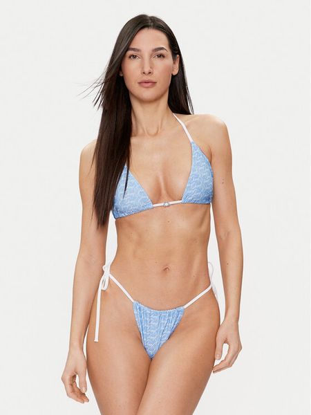 Juicy Couture Bikini Dion JCITS223202 Niebieski. Niebieskie bikini Juicy Couture, bez wzorów, z syntetyku. Za 329.99 zł.
