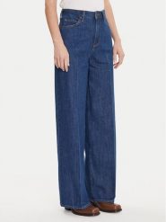 Lee Jeansy Stella 112107279 Granatowy Wide Leg. Niebieskie jeansy damskie Lee. Za 379.99 zł.