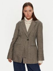 Karen by Simonsen Marynarka Rigmor 10105088 Szary Oversize. Szare marynarki i żakiety damskie Karen by Simonsen, bez wzorów, z syntetyku. Za 609.99 zł.