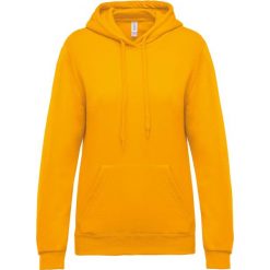 Damska bluza z kapturem Kariban. Niebieskie bluzy damskie KARIBAN, l, bez wzorów, z bawełny, z kapturem. Za 162.50 zł.