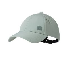 Czapka z daszkiem BUFF SUMMIT CAP SOLID. Niebieskie czapki z daszkiem damskie Buff, bez wzorów. Za 123.99 zł.