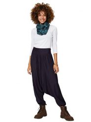 Aller Simplement Spodnie w kolorze granatowym rozmiar: 34-40. Niebieskie spodnie materiałowe damskie Aller Simplement, bez wzorów, z materiału. Za 56.99 zł.