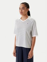 Tommy Hilfiger T-Shirt WW0WW45694 Granatowy Regular Fit. Niebieskie t-shirty damskie Tommy Hilfiger, l, bez wzorów, z bawełny, bez kołnierzyka. Za 204.99 zł.