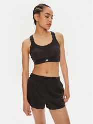 Adidas Biustonosz sportowy TLRD Impact IQ3384 Czarny. Czarne biustonosze sportowe damskie Adidas, bez wzorów, z syntetyku. Za 179.99 zł.