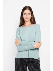 William de Faye Sweter w kolorze turkusowym rozmiar: 36. Niebieskie swetry klasyczne damskie William de Faye, bez kołnierzyka. Za 104.99 zł.
