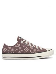 Converse Trampki Chuck Taylor All Star Paisley Pop A19186C Brązowy. Brązowe trampki damskie Converse, bez wzorów, z materiału, bez zapięcia. Za 349.99 zł.