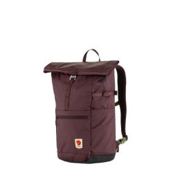 Plecak miejski Fjallraven High Coast Foldsack 24 - blackberry. Czerwone plecaki Fjällräven, bez wzorów. Za 499.00 zł.