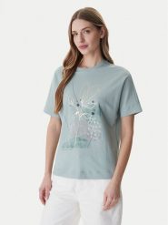 ONLY T-Shirt Jany 15356044 Zielony Regular Fit. Zielone t-shirty damskie Only, m, bez wzorów, z syntetyku, bez kołnierzyka. Za 99.99 zł.