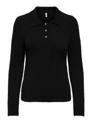 ONLY Sweter w kolorze czarnym rozmiar: M. Czarne swetry klasyczne damskie Only, m, bez kołnierzyka. Za 114.17 zł.