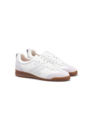 LLOYD Skórzane sneakersy w kolorze białym rozmiar: 41. Białe obuwie sportowe damskie Lloyd, bez zapięcia. Za 316.24 zł.