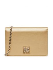 Nine West Torebka RZ-01 NW Złoty. Żółte listonoszki damskie Nine West, bez wzorów, z materiału, bez dodatków. Za 169.99 zł.
