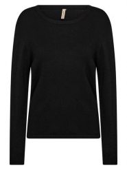 Soyaconcept Sweter "Dollie" w kolorze czarnym rozmiar: S. Czarne swetry klasyczne damskie Soyaconcept, s, bez kołnierzyka. Za 184.95 zł.