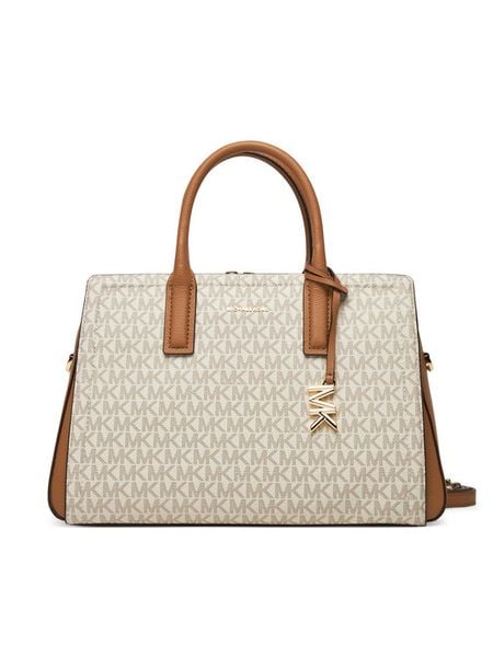 MICHAEL Michael Kors Torebka Laila 30R5G9IS6B Écru. Kuferki damskie MICHAEL Michael Kors, z materiału, bez dodatków. Za 999.99 zł.