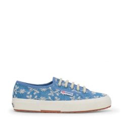 Sneakersy damskie Superga 2750 Sangallo. Niebieskie obuwie sportowe damskie Superga, bez zapięcia. Za 359.00 zł.